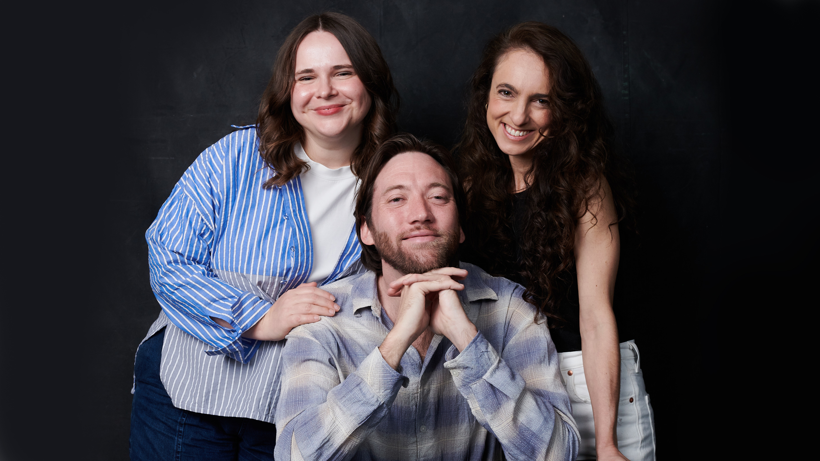 Incorruptible and The Wanting team L R Cyna Strachan Liam Heyen and Vanessa Gazy. Photographer Hugh Stewart