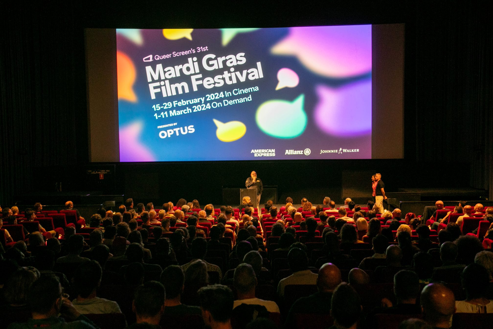 Mardi Gras Film Festival 2024 Opening Night Gala. Supplied by Mardi Gras Film Festival.