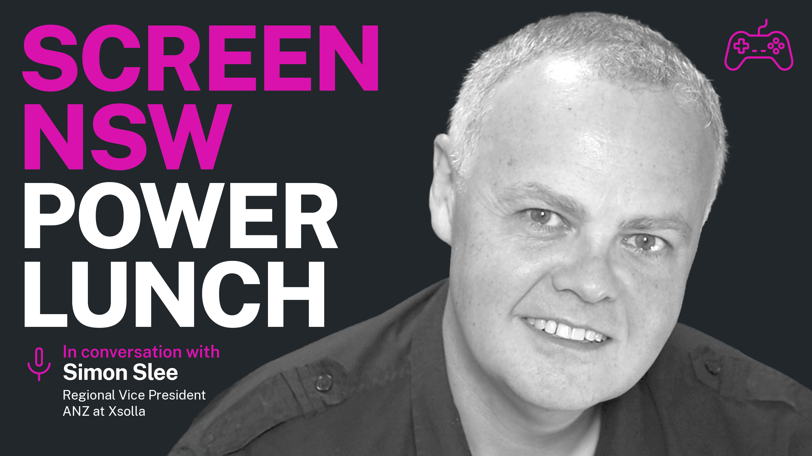 Screen NSW Power Lunch Simon Slee