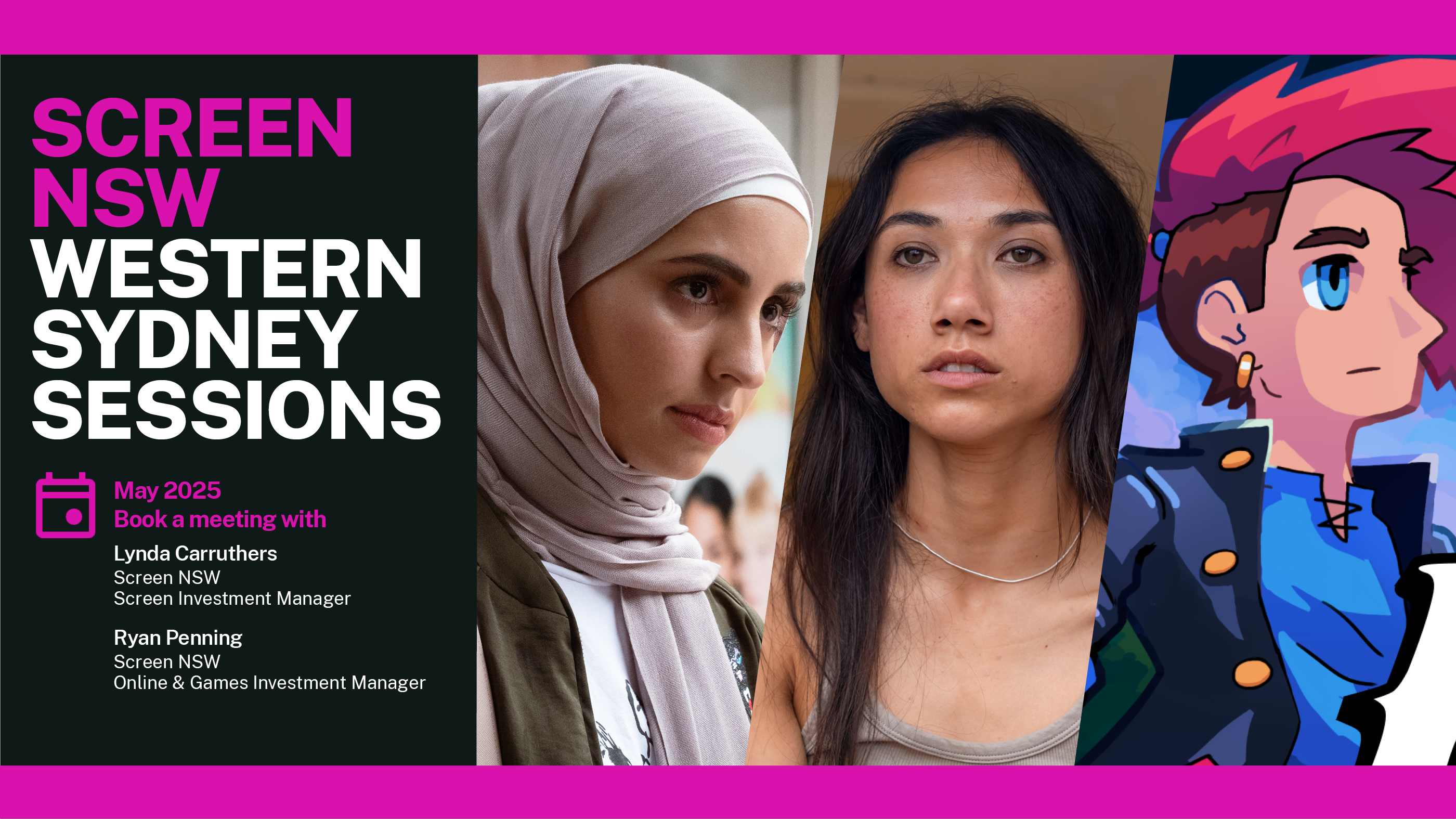 Screen NSW Western Sydney Sessions May 2025